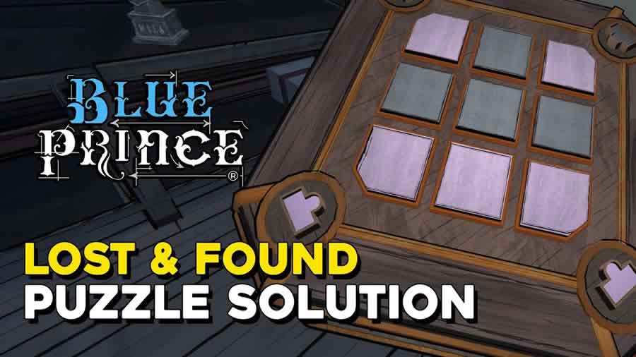 Blue Prince - How To Solve Lost and Found Puzzle